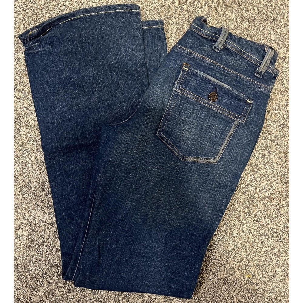 American Eagle Outfitters Jeans Womens 8 Blue‎ Medium Wash Straight Leg Denim